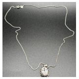 Sterling Silver Necklace with Pendant