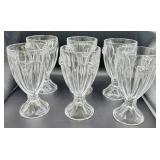 Six Vtg.ï¿½ Lenox Butterfly Meadow Crystal Water Glo