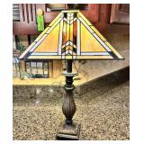 Meyda Tiffany-Style Stained Glass Lamp