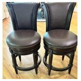 Leather Upholstered Stools