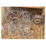 Clear Glass/Crystal Serving Pieces