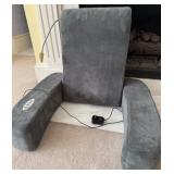 Gray Massage Chair Backrest