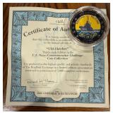 USS Fletcher Challenge Coin