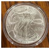 2005 American Silver Eagle Coin