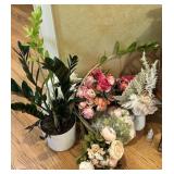 Flowers and Artificial Plants