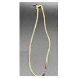 14K Gold Necklace with Diamond