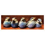 Five Goebel Bluebird Figurines