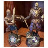 Bradford Exchange Knight Statues