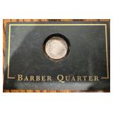 Barber Quarter in Holder