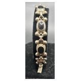 Mexican Silver Bracelet, 8 Inches