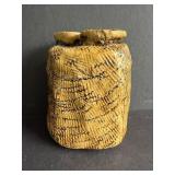 Studio Pottery Vessel with Textured Surface