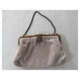 Beaded Evening Bag with Satin Lining