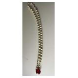 Double-Strand Pearl Necklace