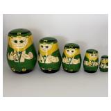 5 Leprechaun Nesting Dolls