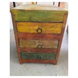 Wooden Four-Drawer Chest