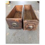 Wooden Drawer Boxes with Hardware