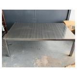 Steel MCM-Style Rectangular Table