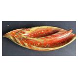 Handmade Ceramic Leaf-Shaped Ashtray