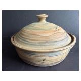Stoneware Lidded Casserole Dish