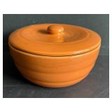 Lidded Terracotta Serving Bowl
