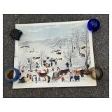 Print of 'Sugaring Off' by Grandma Moses
