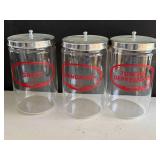 Three Medical Storage Jars