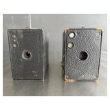 Two Early Box Cameras