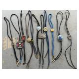 Eleven Bolo Ties
