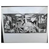 Framed Print of 'guernica' an Iconic 1937 Piccas