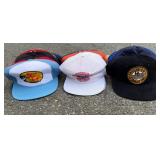 Vintage Trucker Hats With Various Logos