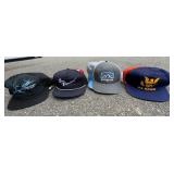 Assorted Vintage Snapback Caps