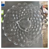 Fostoria American Glass Cake Plate