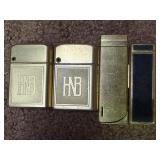 Four Vintage Storm Masterï¿½Lighters