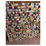 Two Racks of Vintage Matchbooks