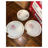 Summit Fine China Plates and Saucers