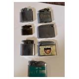 7 Vintage Pocket Lighters