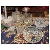 Assorted Glassware and Crystal Items