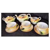 Japanese Chikaramachi China Tea Set