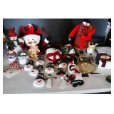 Snowman Christmas Decor Lot