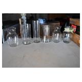 Clear Glass Vase Lot
