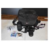 Canon EOS Rebel G Camera w/ 2 Lens