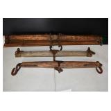 Lot of 3 Vintage Single Trees