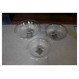 Set of 3 Anchor HOking Aurora Mixing Bowls