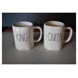 Rae Dunn King & Queen Mugs