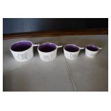 Rae Dunn Ghost Measuring Cups