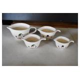 Rae Dunn Snowman Measuring Cups