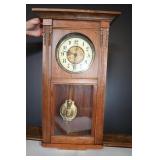 Vtg Pendulum Wall Clock