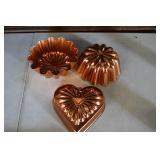 Set of 3 Jello Molds