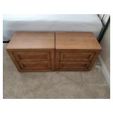 (2) 1974 Thomasville End Tables - Read Details