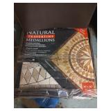 Natural Travertine Medallion